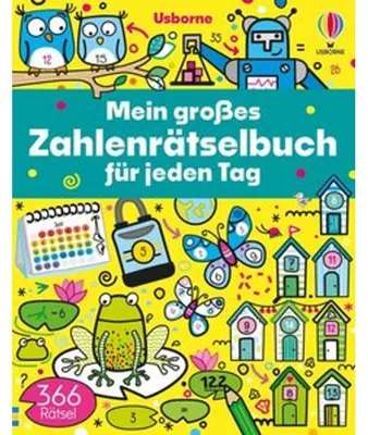 Obrázek produktu pro Mein großes Zahlenrätselbuch für jeden Tag