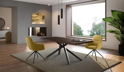 Produktbild von Spike - Ausziehbarer Tisch (160/240 x 90 cm) in schwarzer Esche