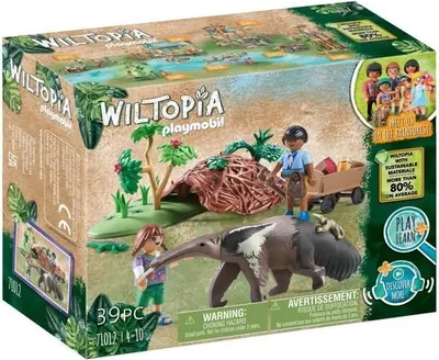 Zdjęcie produktu dla PLAYMOBIL Wiltopia Mrówkojady, 39 elementów, Zestaw konstrukcyjny dla dzieci od 4 lat