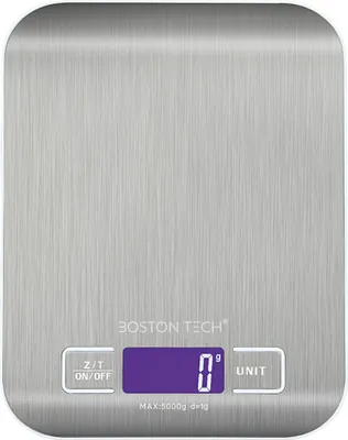 Immagine prodotto di HK 105 Bilancia da cucina digitale Bilancia in acciaio di alta precisione Acciaio inox moderno
