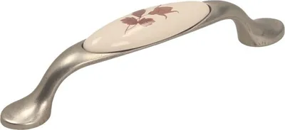Immagine prodotto di Maniglia UP19, nichel patinato, porcellana MLK-2, 96 mm