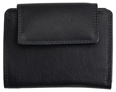 Produktbild von Josephine Osthoff Geldbörse Damen Portemonnaie klein KleinGeldbörse Herren slim Münzbörse Geldbeutel mit Münzfach echt Leder RFID-Schutz (938)