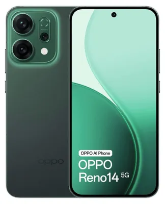 Zdjęcie produktu dla OPPO Reno 14 12+512GB 6.59" 5G Luminous Green OPT Oppo