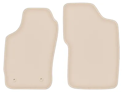 Produktbild von DURBAN Beige Velours-Fußmatten vorne für Peugeot 205 Schrägheck (1983-1998)