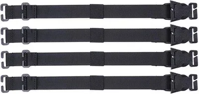 Produktbild von Famanu Ofenhandschuhe hitzebeständig - schwarze Ofenhandschuhe - rutschfeste Silikonbeschichtung - moderne Küchenaccessoires