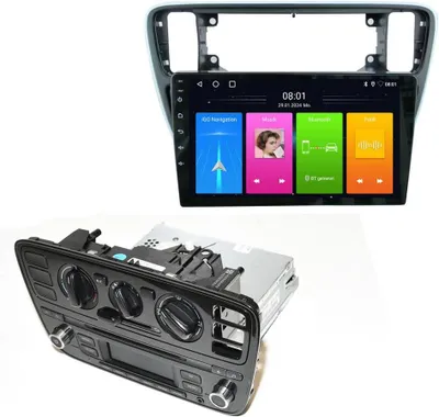 Immagine prodotto di Autoradio con schermo touchscreen HD da 9 pollici, compatibile con CarPlay e Android Auto (connessione wireless), e dotata di telecamera per la retromarcia