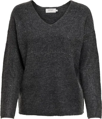 Produktbild von ONLY Warmer Strickpullover Stretch Sweater V-Ausschnitt Langarm ONLDANIELLA Größe: XS