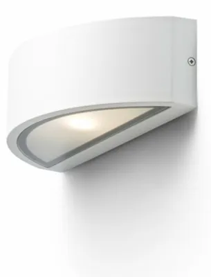 Zdjęcie produktu dla Oprawa ścienna LESA biała 230V LED E27 15W IP54