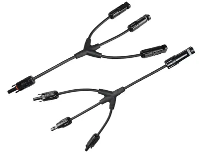 Obrázok produktu pre Rozdeľovač káblov MC4, 3-cestný, pre fotovoltaické systémy, 1000 V DC, 30 A