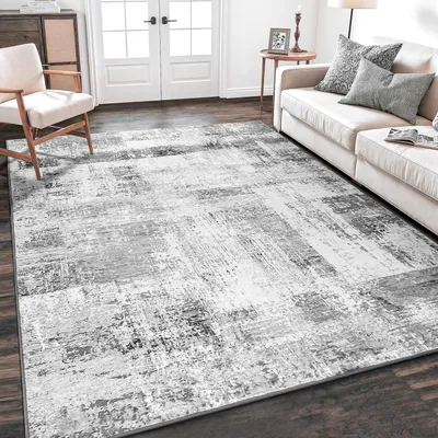 Obrázek produktu pro Průtoková podložka s protiskluzovou úpravou, šedá, rozměry 120x180 cm