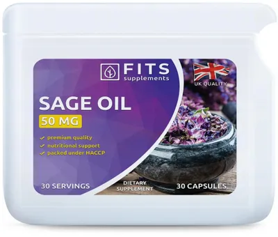 Produktbild von Salbeiöl 50 mg, 30 Kapseln