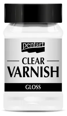 Zdjęcie produktu dla Przezroczysty lakier Pentart błyszczący - 100 ml