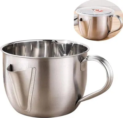 Produktbild von Multifunktioneller Ölkannen mit Stahlgehäuse, 1 Liter