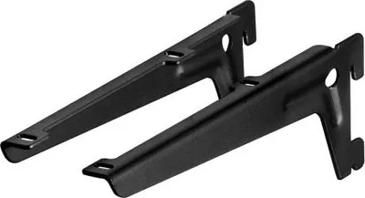 Produktbild von Dolle Winkelträger 1-Reihig 23 cm schwarz Metall