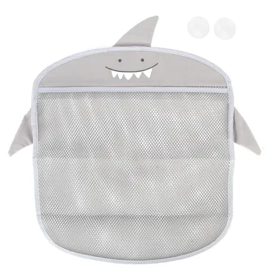 Image de Sac de rangement pour jouets de bain - Filet mural pour ranger les jouets des enfants