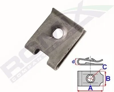 Obrázek produktu pro 10x klip ROMIX C70441