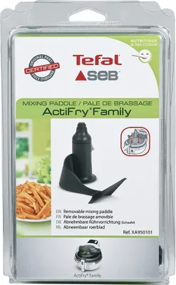 Zdjęcie produktu dla Tefal XA-950101 Łopatka obrotowa Łopatka mieszająca Nadaje się do mycia w zmywarce Akcesoria do frytkownicy na gorące powietrze AH90xx AW95xx ActiFry Family pasujące do Moulinex SS-992250 Calor