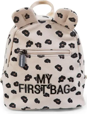 Immagine prodotto di CHILDHOME zaino per bambini My First Bag tessuto canvas motivo leopardo