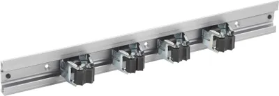 Produktbild von Meister Gerätehalterleiste 500 mm Geräteleiste 4 Gerätehalter Aluminium Leichte Montage