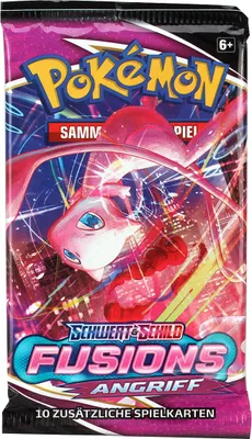 Produktbild von Pokemon Sammelkartenspiel: Booster - Schwert & Schild 8: Fusions Angriff