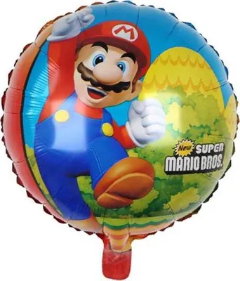 Obrázek produktu pro Fóliový balónek Mario 46cm - Cakesicq