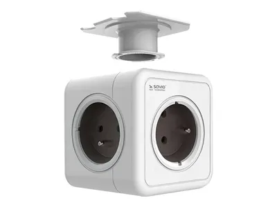 Obrázek produktu pro Savio PowerCube PC-02 prodloužení napájení 1,5 m 5 síťových zásuvek 5 zásuvek typu C 3680 W bílá