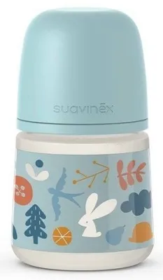 Immagine prodotto di Bottiglia Suavinex a flusso libero, blu, 150 ml