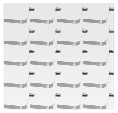 Produktbild von 20 Stück Eisenverbinder Schnallenclips für Sonnenschirmdächer und Pavillon Ersatzteile für Terrassenrahmen