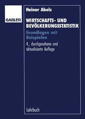 Obrázek produktu pro Wirtschafts- und Bevölkerungsstatistik