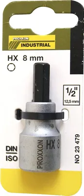 Immagine prodotto di Proxxon 23479 Innensechskanteinsatz 8 mm, 55 mm, 1/2 Zoll