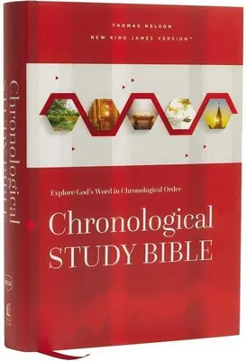 Produktbild von NKJV, Chronological Study Bible, Hardcover, Comfort Print