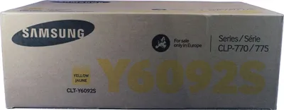 Zdjęcie produktu dla Samsung Oryginalny żółty toner CLT-Y6092S, Żółty, 1 szt.
