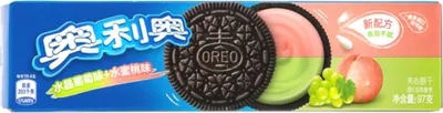 Produktbild von Oreo Grape and Peach China 97g