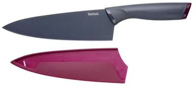 Immagine prodotto di Coltello da cuoco TEFAL FRESH KITCHEN 20 cm viola + protezione