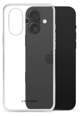 Image de Mobilize Gelly Coque transparente pour iPhone 16 Plus - TPU