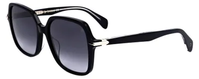 Produktbild von Rag & Bone RNB1048/G/S Black 55/17/140 Damen Sonnenbrillen