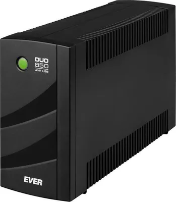 Produktbild von Ever DUO 850 AVR USB, Line-Interaktiv, 0,85 kVA, 550 W, Sine, 162 V, 290 V