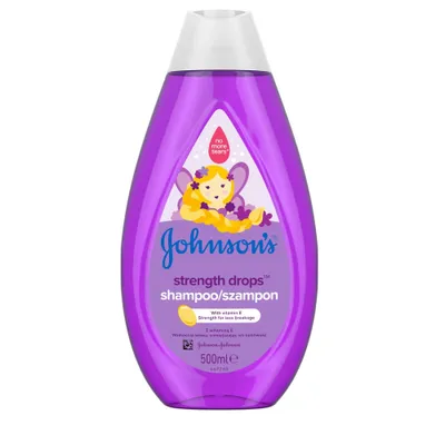 Produktbild von Johnson's Baby Strength Drops Shampoo 500ml
