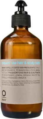 Immagine prodotto di OWAY Bagno per capelli e cuoio capelluto per uso frequente Shampoo per uso quotidiano 240 ml