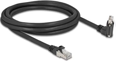Obrázek produktu pro DeLOCK 80918, 2 m, Cat6, S/FTP (S-STP), RJ-45, RJ-45, Černá