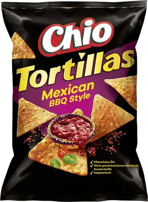 Chio Tortillas Chips Nacho Cheese wegetariańskie chipsy