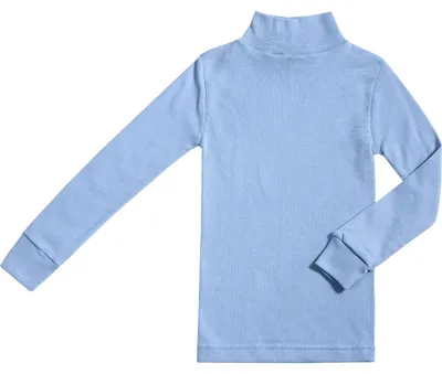 Image de BABIDU, maillot de corps unie pour enfants 7000, bleu ciel, 14 ans (taille européenne)