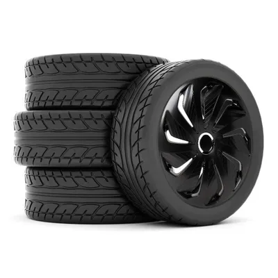 Produktbild von 14" Zoll Radkappe Schwarz Radzierblende Radblende für VW POLO (9N) 100009A0048 RIDEX