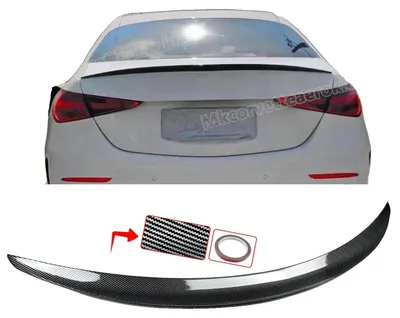 Zdjęcie produktu dla Spoiler tylny, styl AMG, łatwy montaż, wygląd karbonu