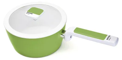 Bratpfanne 20 cm mit Deckel, Aluminium, Antihaft, 2,2 l