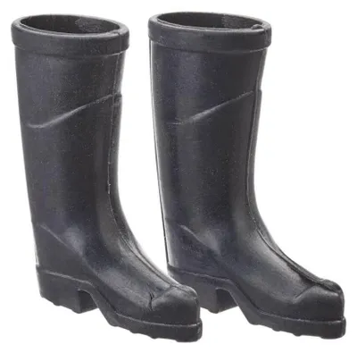 Produktbild von Miniatur Gummistiefel, schwarz - Wichtel- und Puppenstube