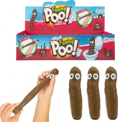 Imagen del producto de Hovínko: juguete antiestrés de goma, 15 cm, elástico y moldeable