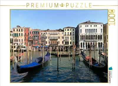 Produktbild von CALVENDO Puzzle Am Grand Canal. | 1000 Teile Lege-Größe 64x48cm Foto-Puzzle für glückliche Stunden