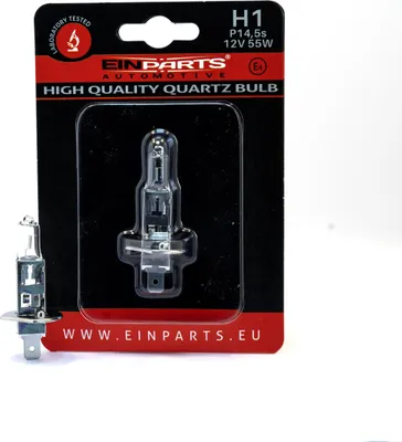 Produktbild von 1x EINPARTS H1 Glühlampe Fernlicht 12V 55W P14,5s Halogen EPB53