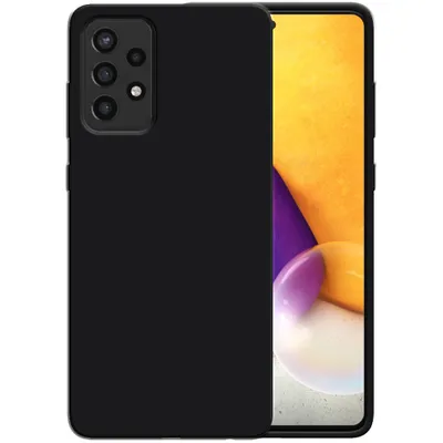 Obrázek produktu pro Smartphonica Silikonové pouzdro pro Samsung Galaxy A72 s měkkým vnitřkem - černé